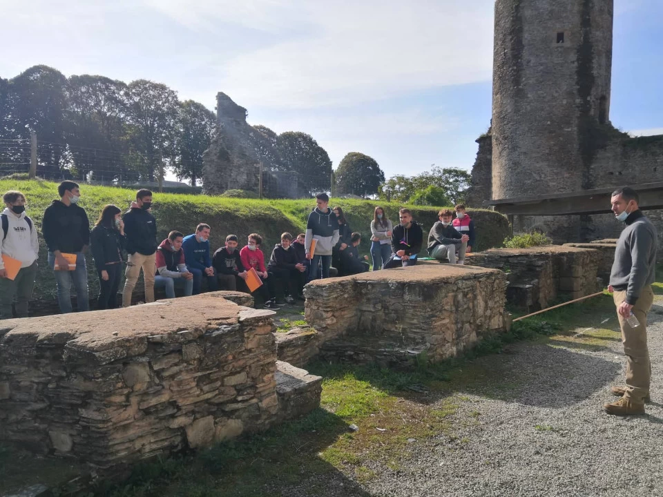 Les sorties scolaires au château