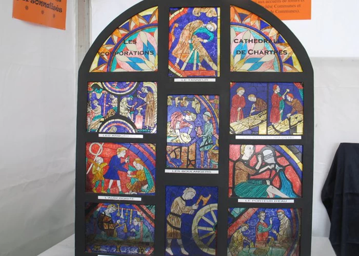 LA PEINTURE SUR VERRE