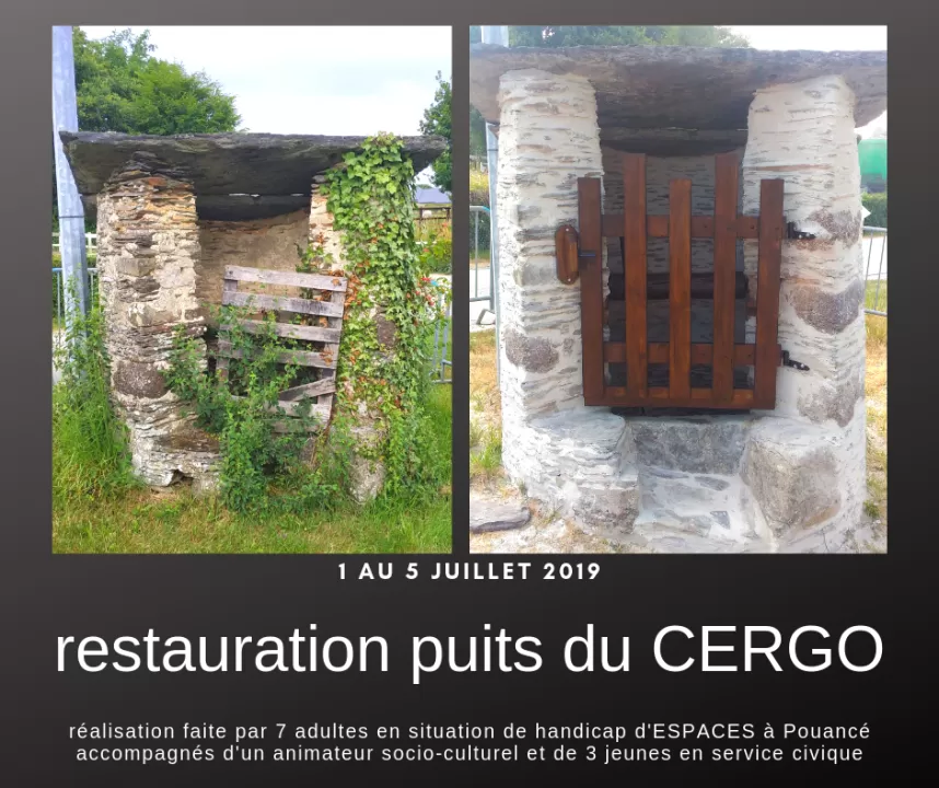 Restauration d'un deuxième puits