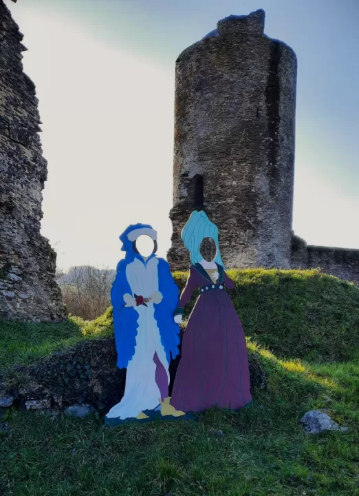 Nouveau couple princier au château