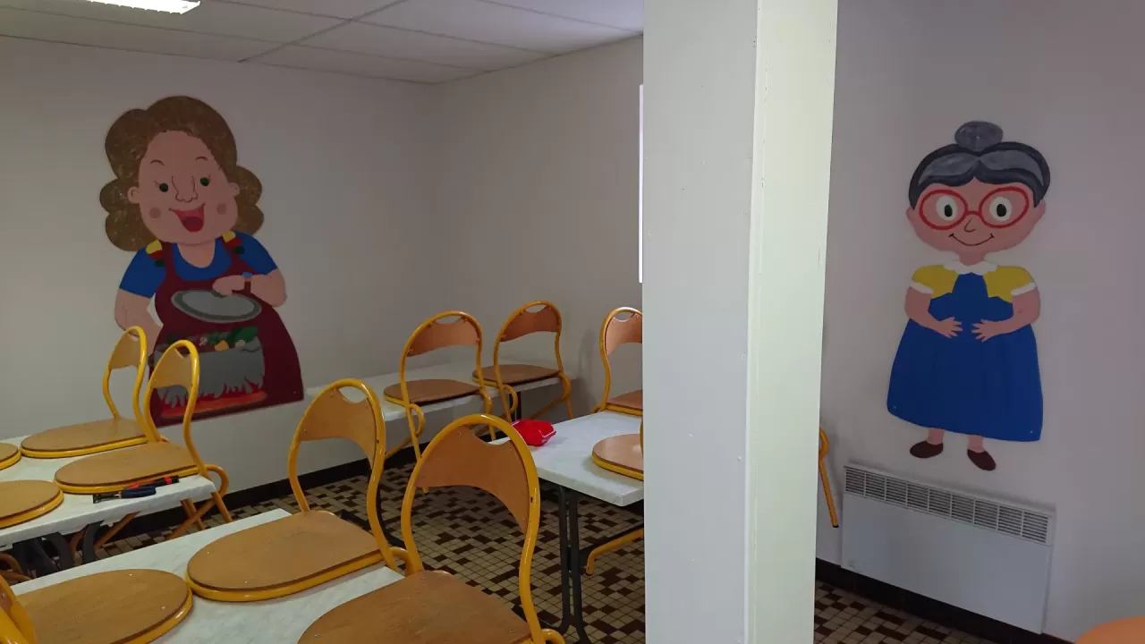 Restauration de la cantine du Tremblay