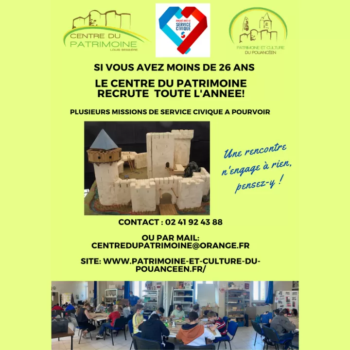Le Centre du Patrimoine : un lieu d’action et de formation !