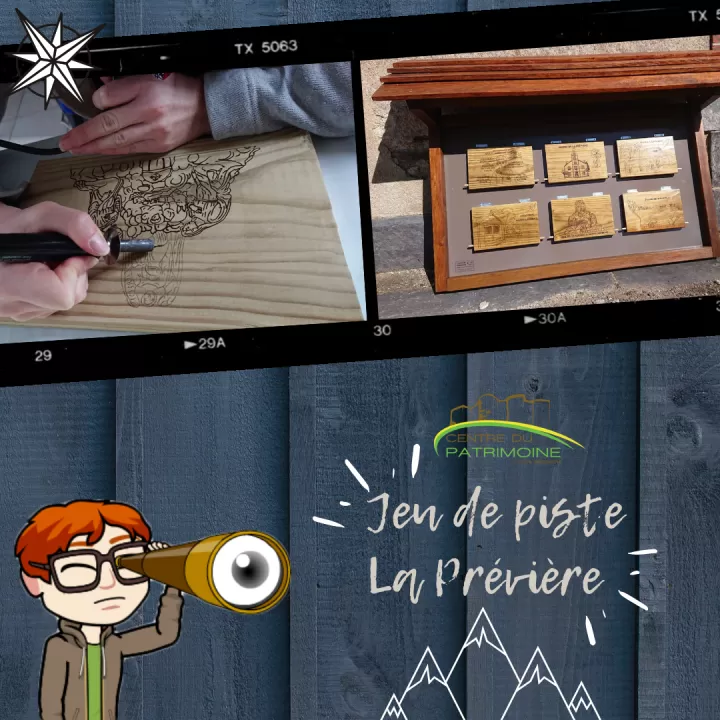 Jeu de découverte du patrimoine de la commune déléguée de La Prévière