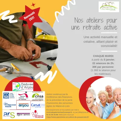 NOUVEAUTÉ  2020/2021 AU CENTRE DU PATRIMOINE