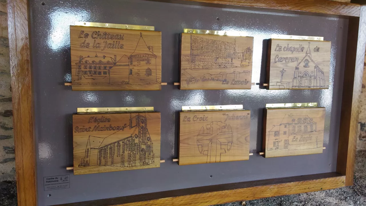 Jeu de découverte du patrimoine de la commune déléguée Noëllet