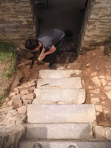 Restauration de la crypte