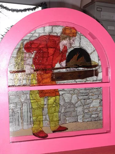 Peinture vitrail 