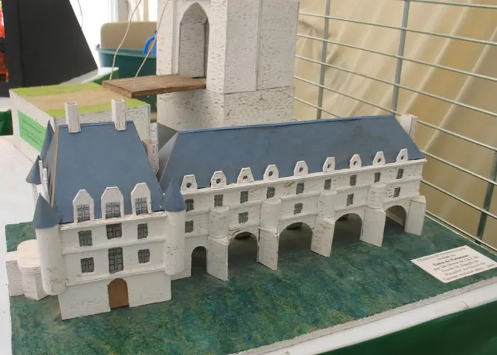 Maquette du château de Chenonceaux