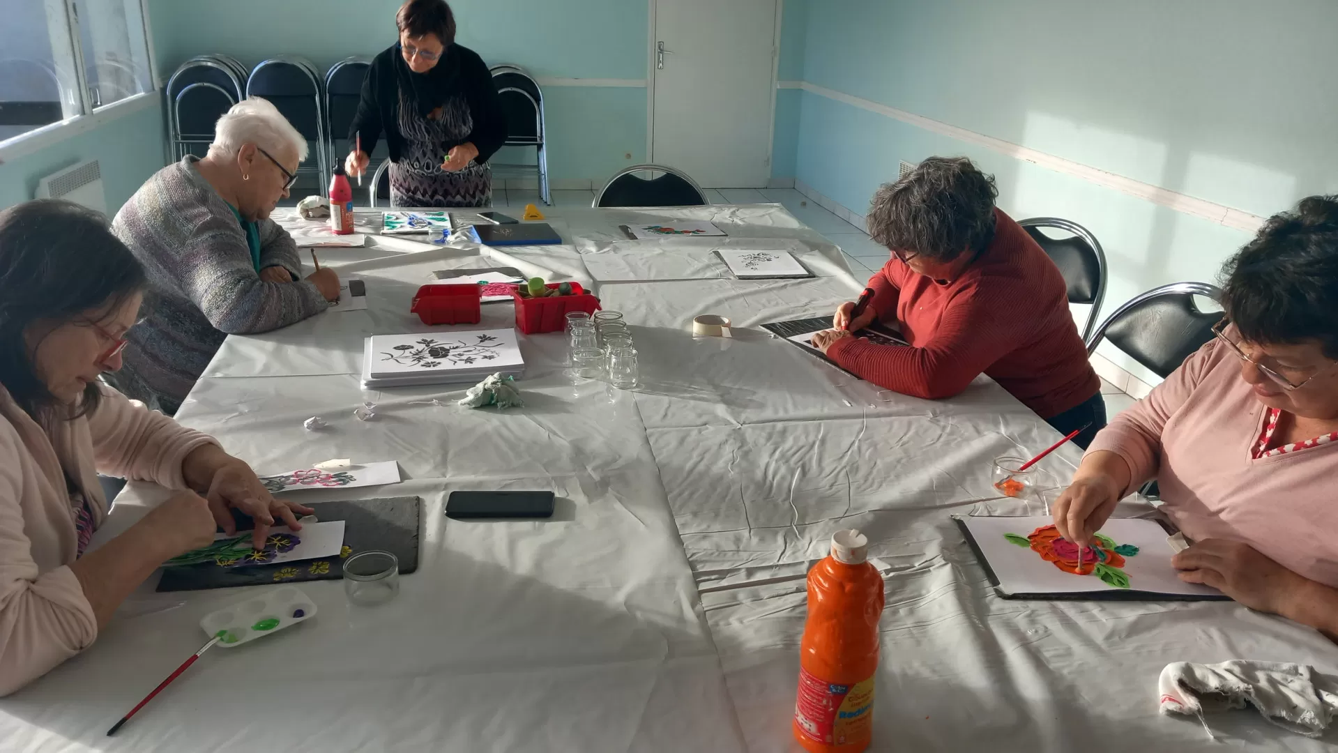 Lancement des activités pour les retraités de Bel-Air de Combrée, image 2