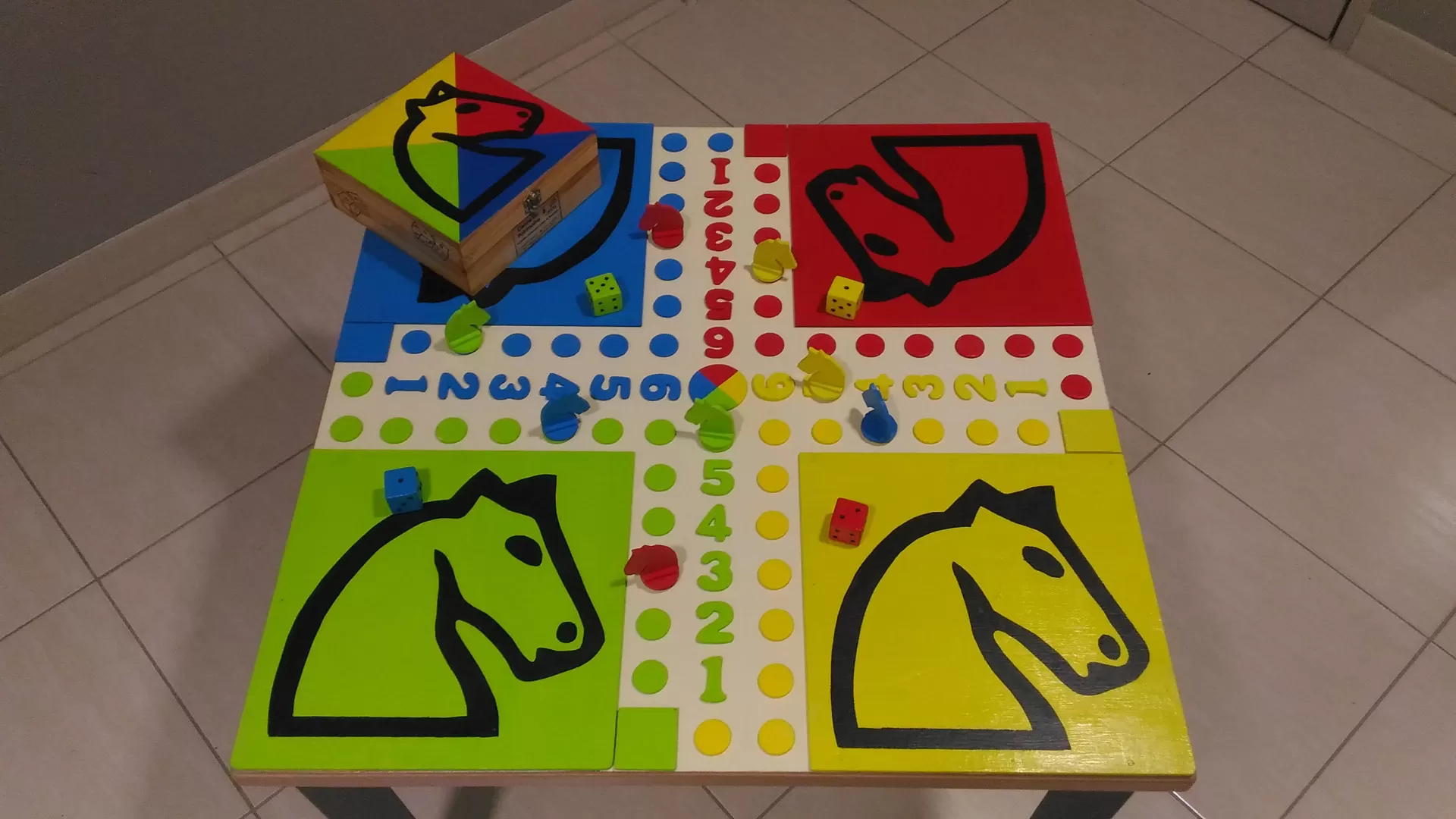 Table de petits chevaux XXL, image 3