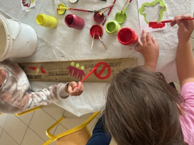 Réalisation d'un banc de courtoisie, par l'école Les Prés Verts !, image 4