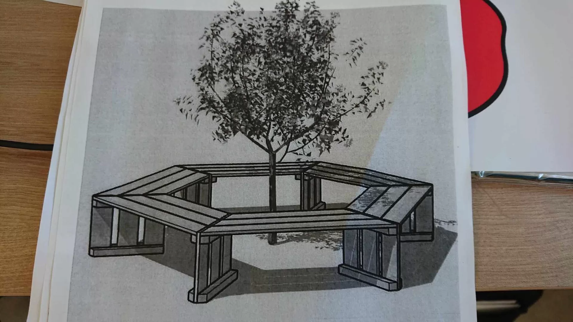 Banc collectif de la MFR de Pouancé, image 5